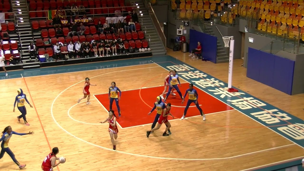 9th Asian Youth Netball Championship   Preliminary Round Game 12 Malaysia vs Japan
