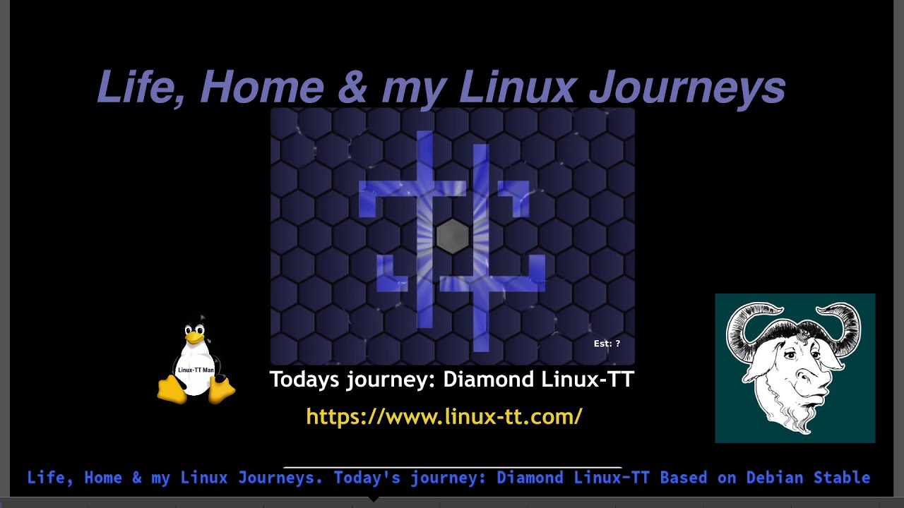 Diamond Linux-TT, Based on Debian Stable & Ready to Perform Out Of The Gate. Install & a Peek Inside