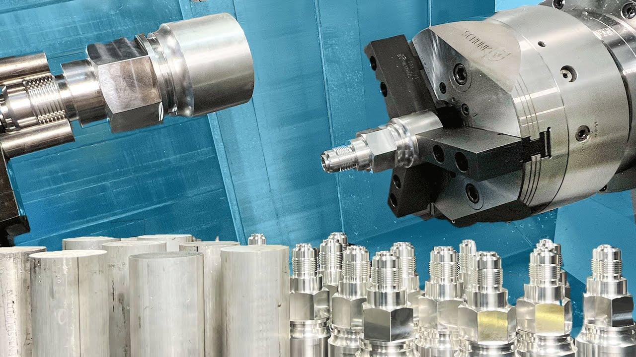 Brilliantly Complex CNC Machining Cell Produces PERFECT Parts
