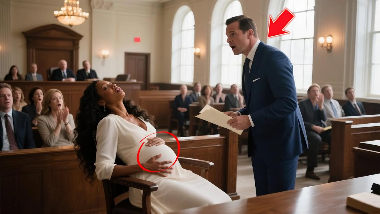 Millionaire Froze as His Pregnant Ex-Wife Collapsed in Court — His Reaction Shocked Everyone...