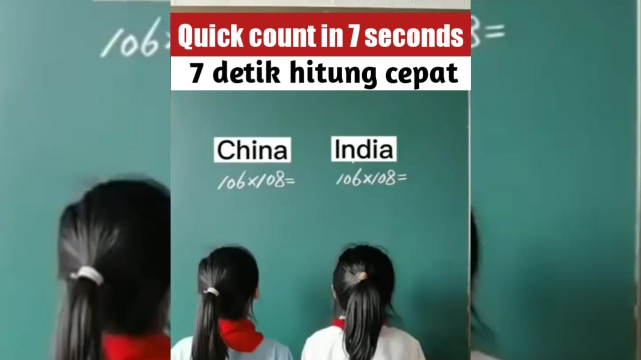 Quick count in 7 seconds #shorts