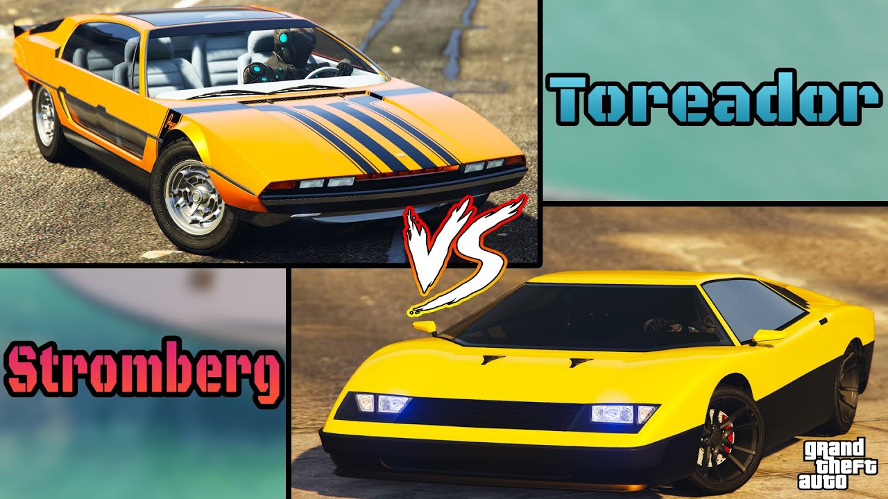 Toreador VS Stromberg | Submarine Cars | Car Comparison | GTA Online | UnderWater | Which to BUY?