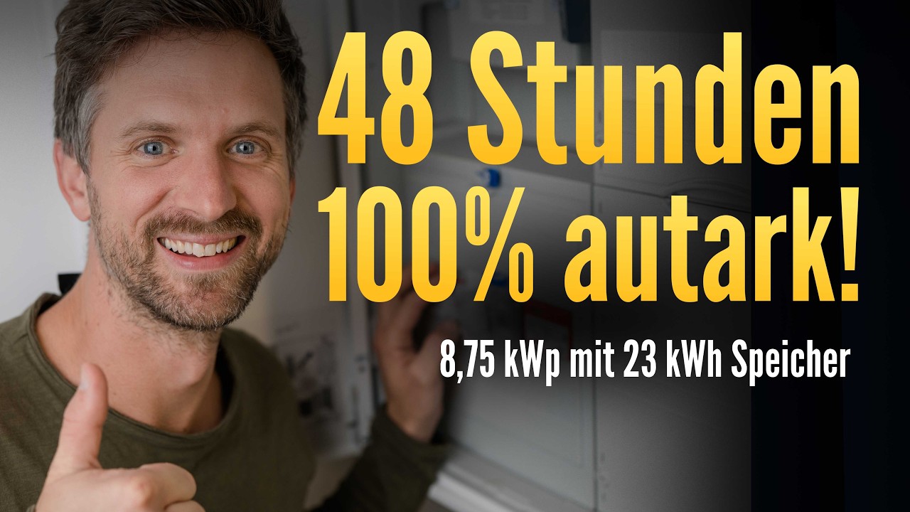 Ich trenne mein Haus vom Netz – so lange überlebt unsere PV-Anlage ohne Stromnetz!