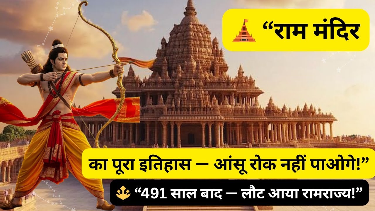 &ldquo;The Untold History of Ram Mandir | Ayodhya: From Ancient Times to Today&rdquo; #ayodhya #rammandir 