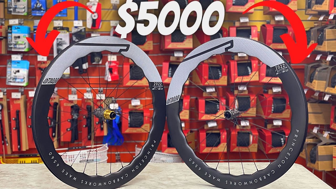 *ONLY 50 MADE!* PRINCETON FOUNDERS EDITION STRADA WAKE 6560 WHEELS (TACTIC RACING HUB)