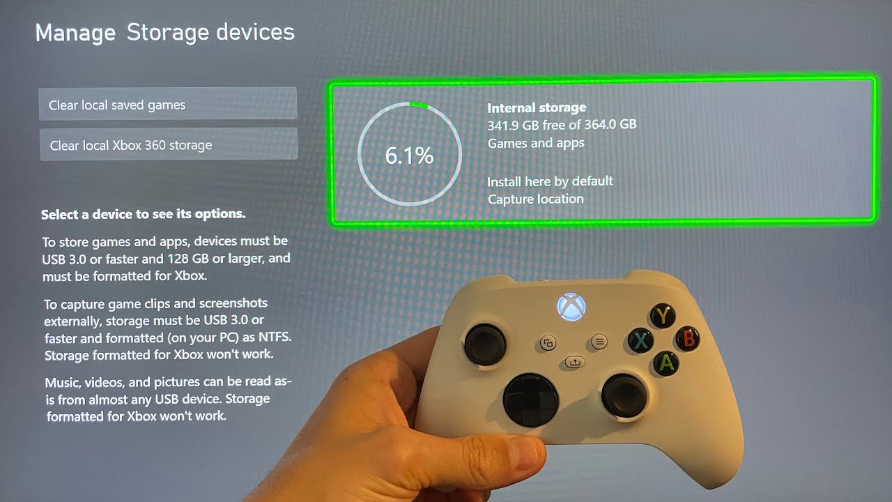 Xbox Series X/S: How to Increase Storage Space Tutorial! (For Beginners)