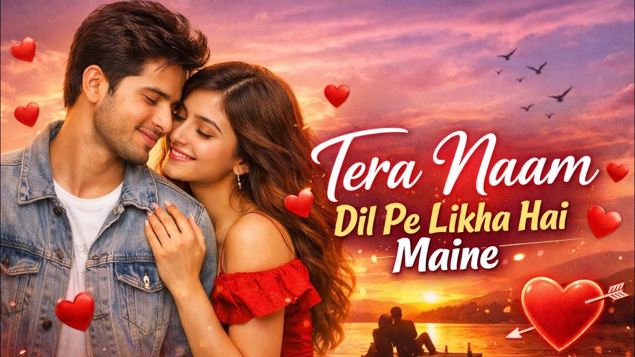 Dil Pe Likha Tera Naam ♥️ | Romantic Hindi Love Song | Romantic Vibes 