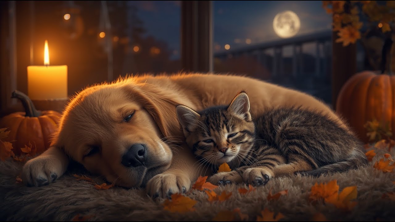 Calm Piano Sleep Music for Dogs & Homes 🐾 | Live🎵#54