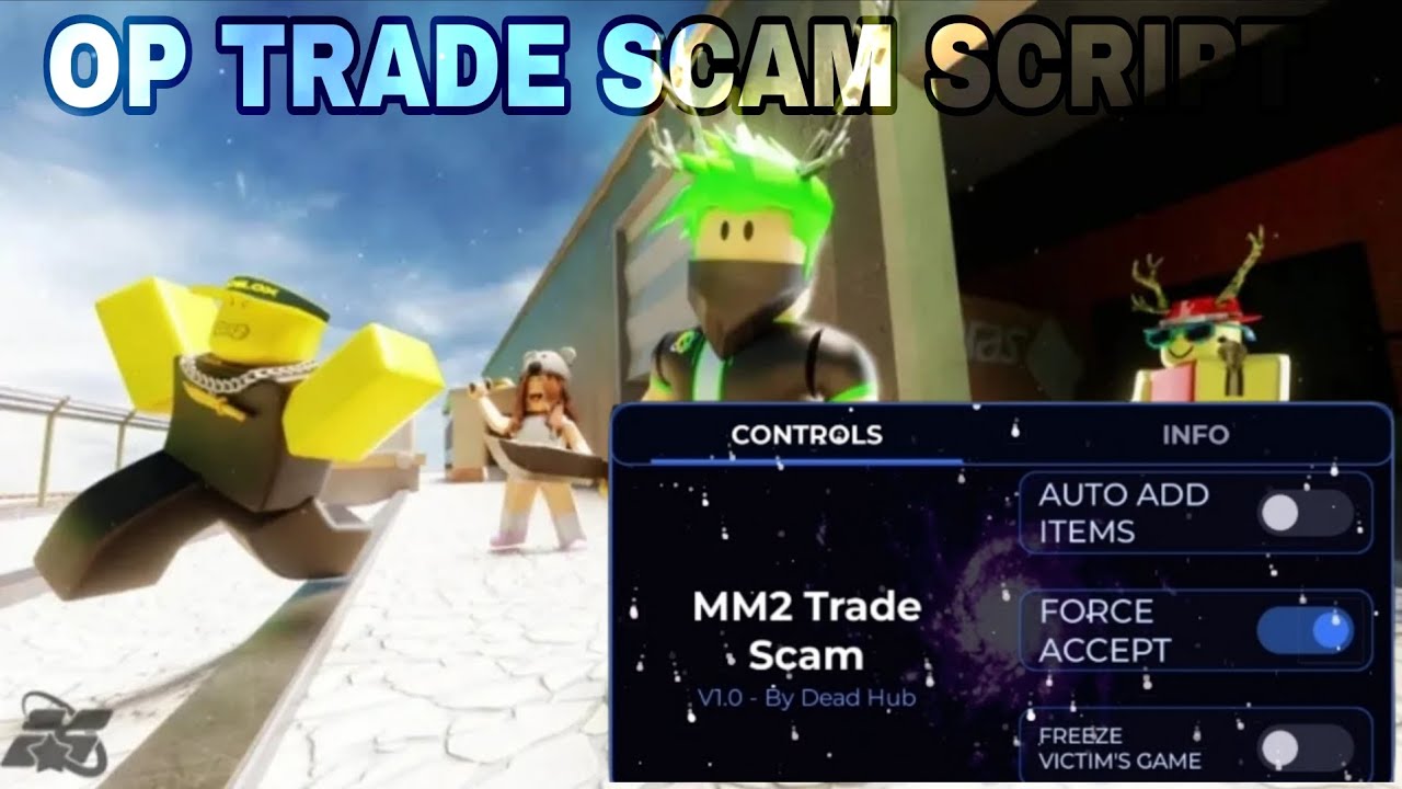 Best Mm2 script, item stealer, trade scam, spawner, auto farm script 2025