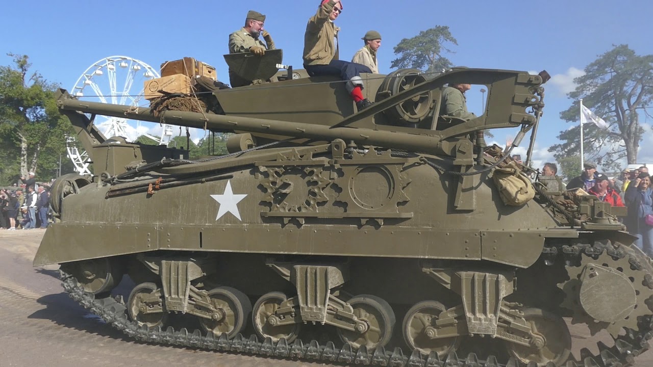 D-Day 75th Sainte-Mère-Église Military Vehicles  Camp Geronimo June 2019
