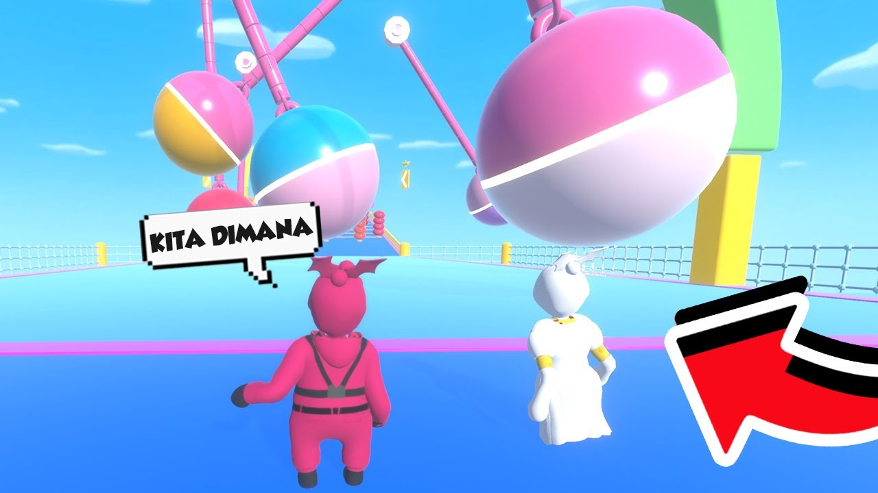 DUO LETOY MASUK KE DUNIA FALL GUYS DI HUMAN FALL FLAT!!!