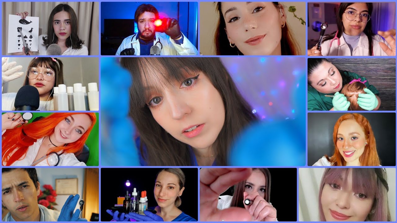 ⭐ASMR Bienvenido a la Clínica Colaborativa 💜[Sub] Examen Médico Completo