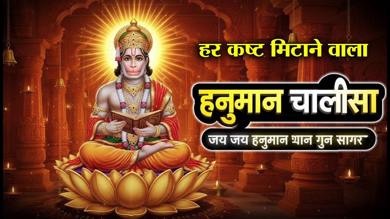 Hanuman Chalisa | हनुमान चालीसा पाठ | Powerful Hanuman Bhajan for Peace & Strength