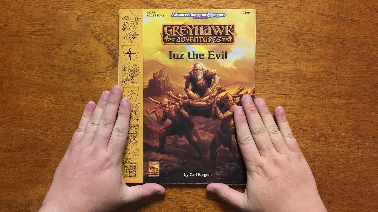 400 sub special!  Iuz the Evil for AD&D 2nd Edition by TSR