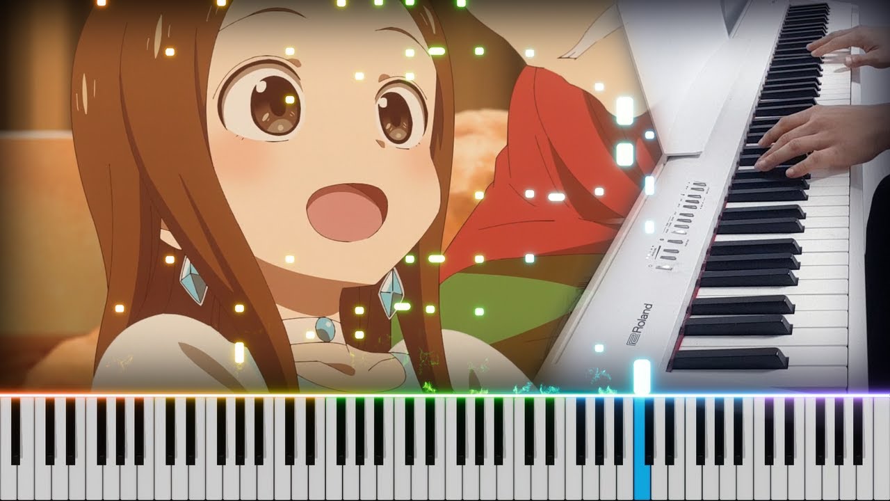 Karakai Jouzu no Takagi-san Season 3 ED4 - Gakuen Tengoku (学園天国) (Piano cover)