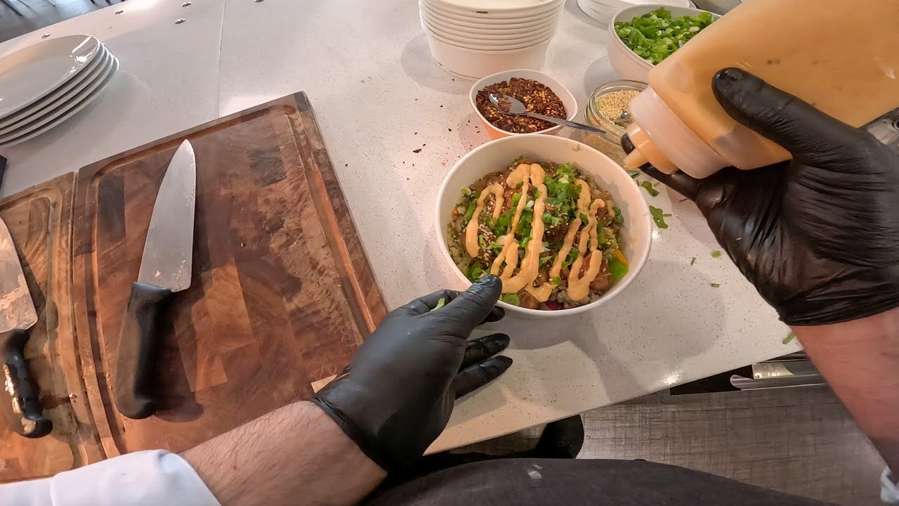POV cooking: fried rice, prep and service 👌😊👍