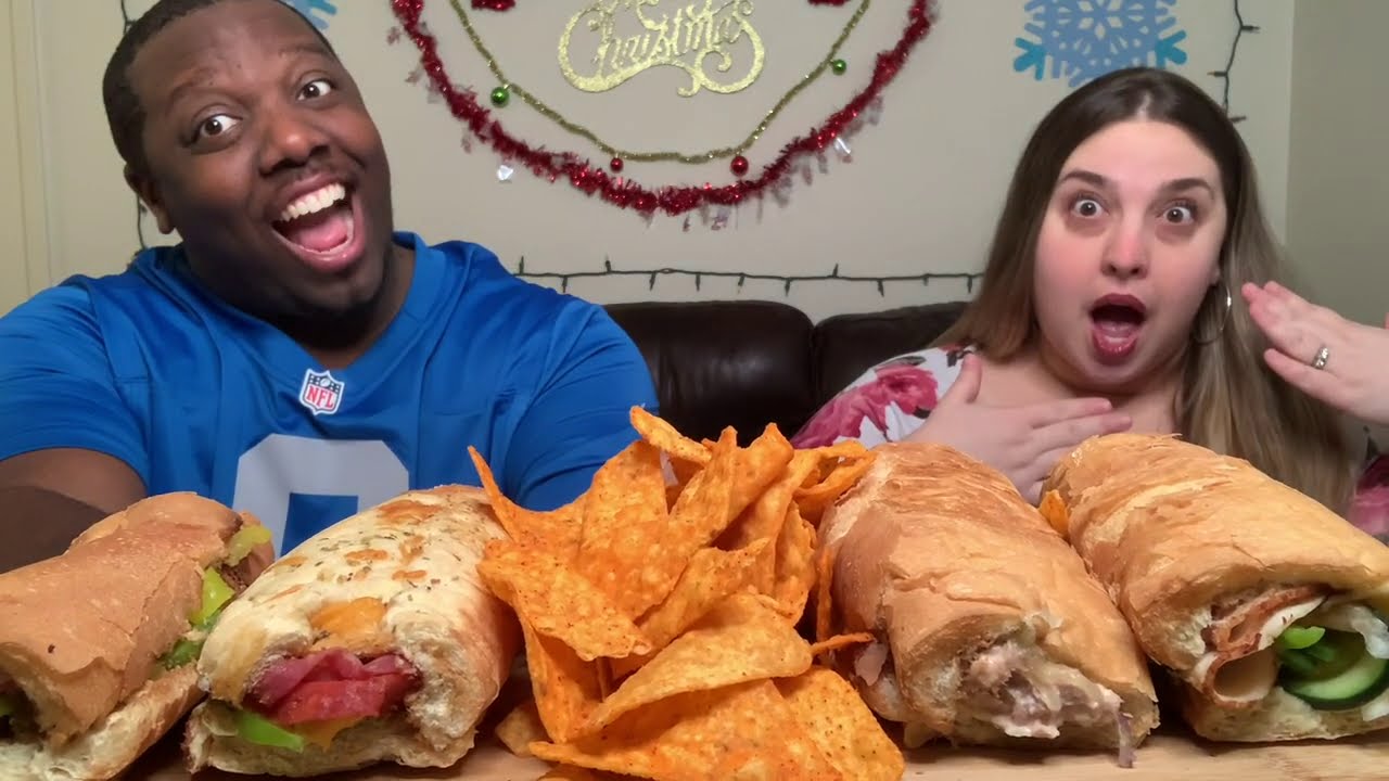 Subway Mukbang [Storytime...We Got Scammed!]
