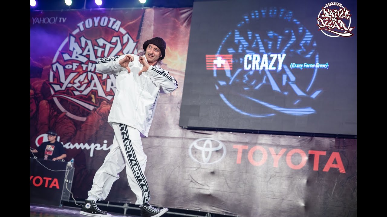 Judge Demo - Crazy (Switzerland)｜TOYOTA BOTY  Taiwan 2018 世界霹靂舞爭霸賽臺灣資格賽
