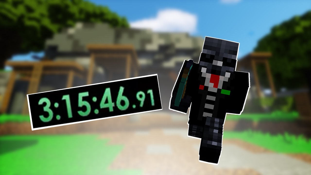 How I became THE BEST HYPIXEL SKYBLOCK SPEEDRUNNER!