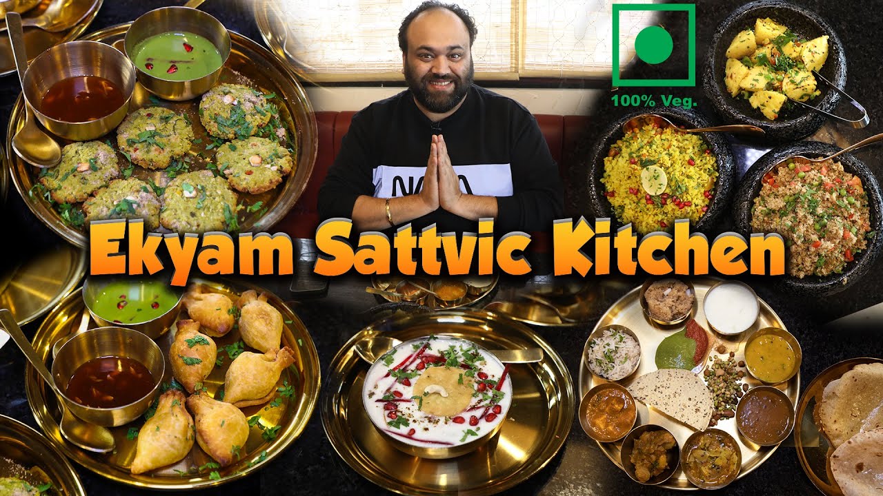 Unlimited Sattvic Thali In Rs 290 At Ekyam Sattvic Kitchen