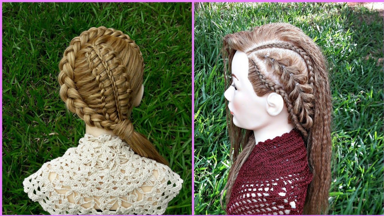 PEINADOS FÁCILES PARA NIÑAS PASO A PASO / LA REINA DE LAS TRENZAS