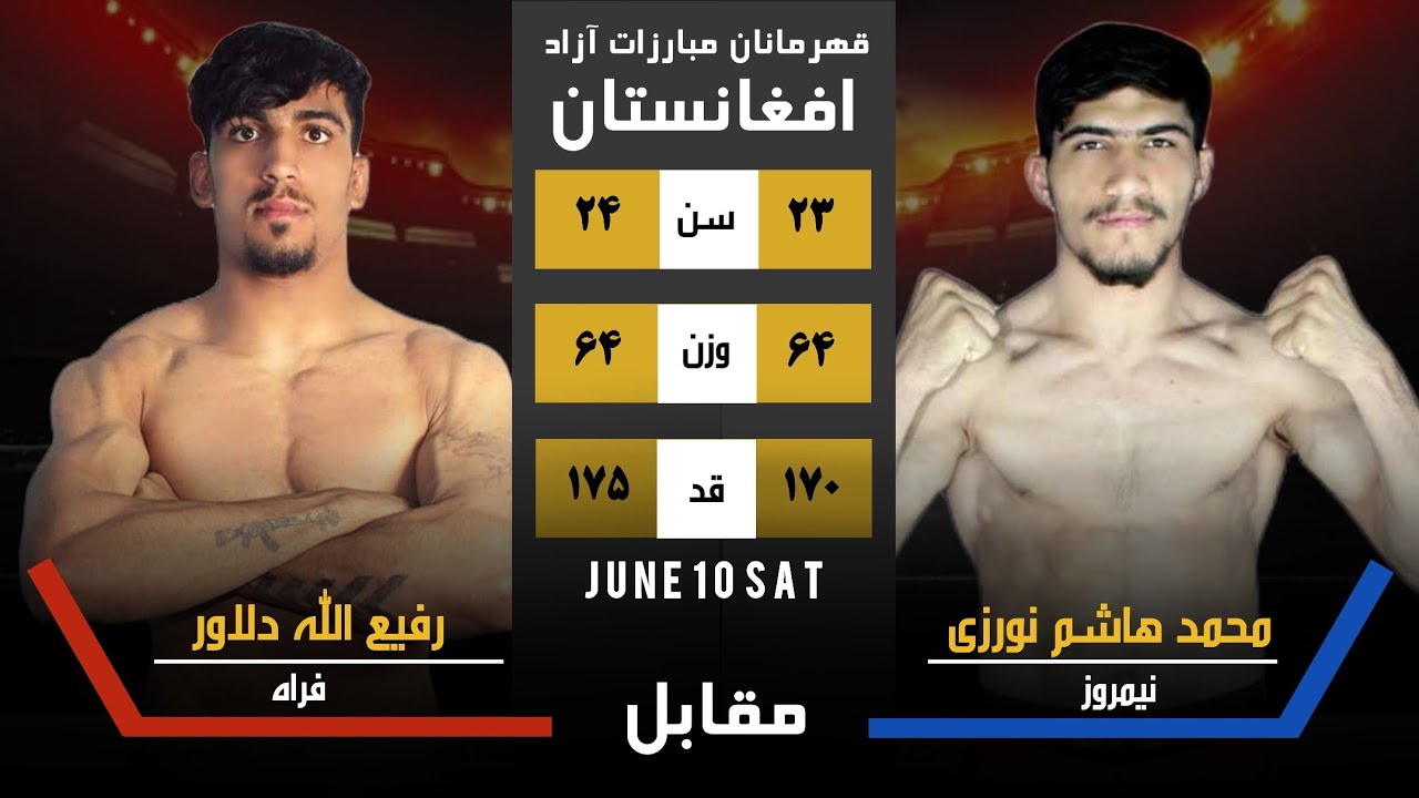 FullFight/ Rafiullah Delawar 🆚 Mohammad Hashim Noorzai /10/06/2023/ AMC 1_31 Co Main Event