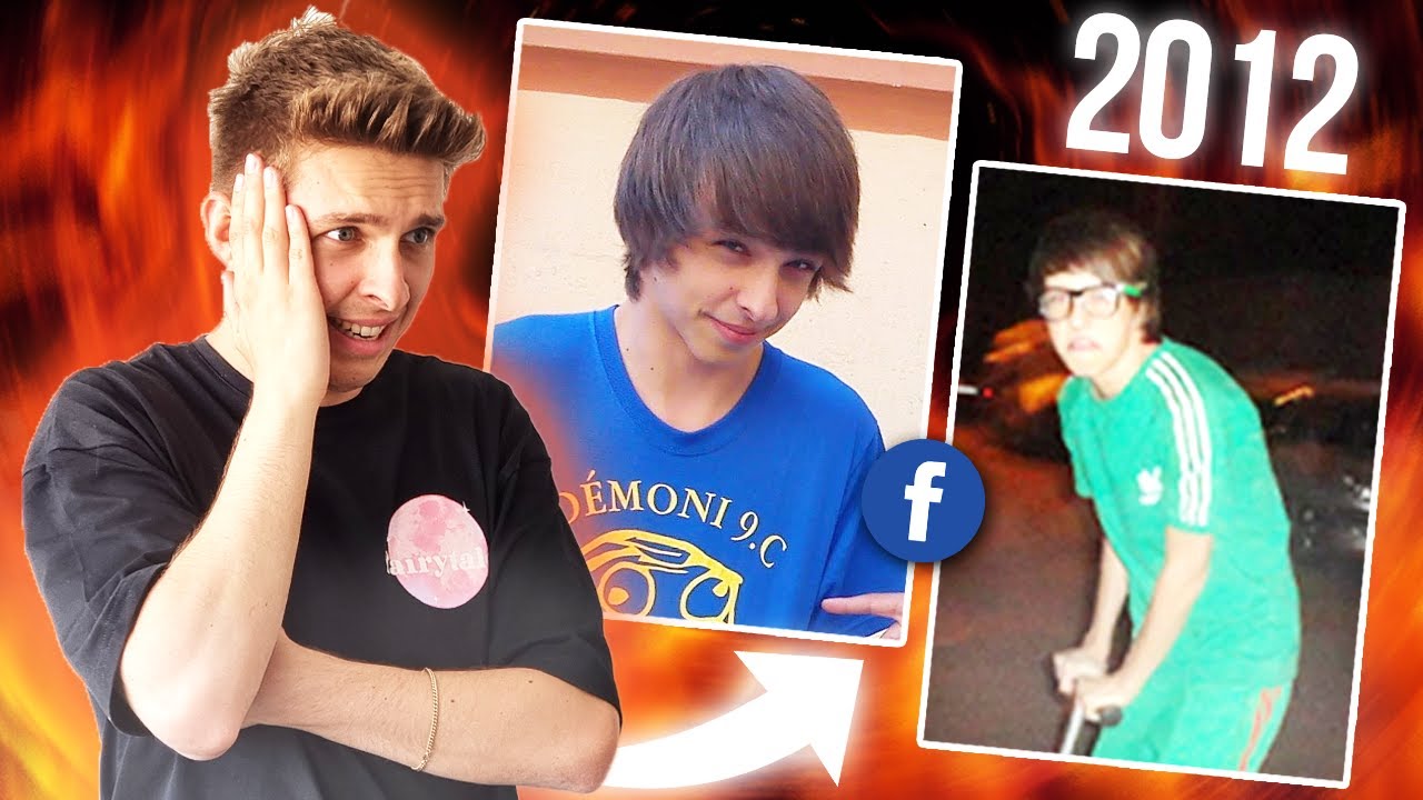 TOHLE JSOU MOJE NEJSTARŠÍ FOTKY NA FACEBOOKU! 😨
