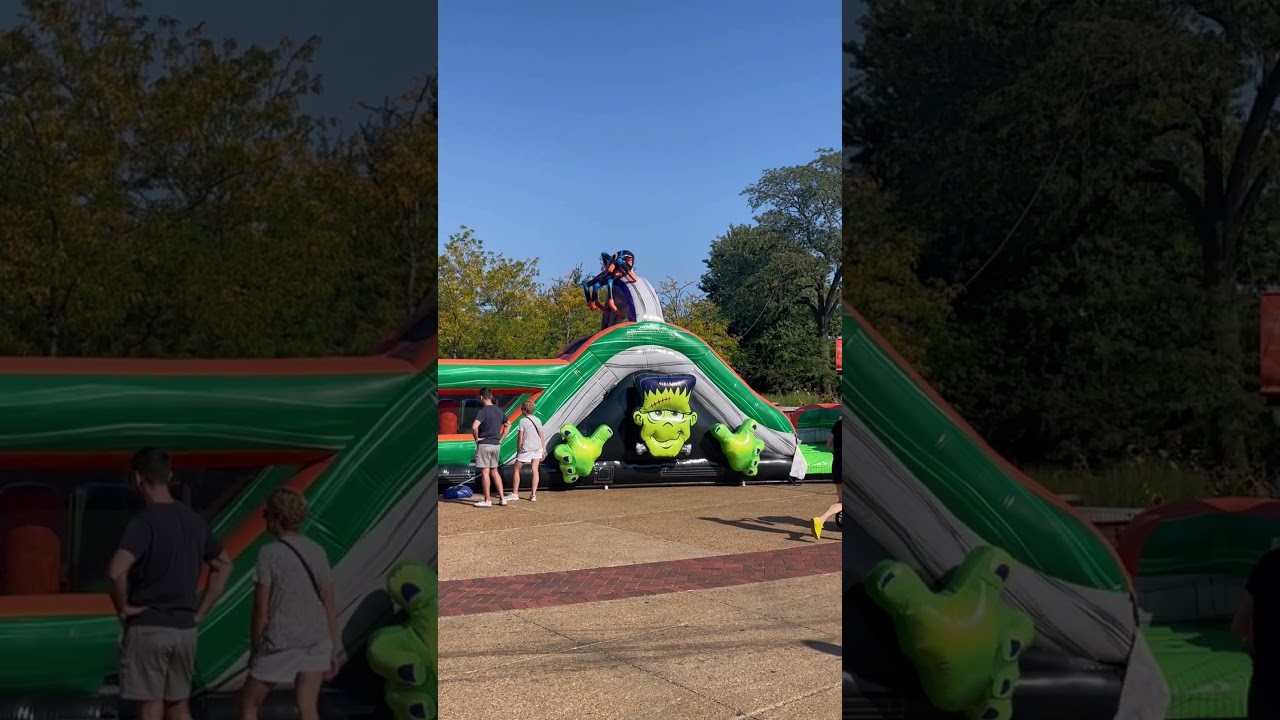 Halloween children rides at Lincoln Park Zoo