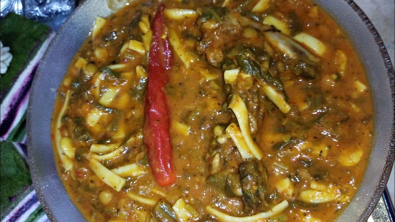 رشتة بالخضرة وقيت الطقس بارد 😋#اكلة_تقليدية #البنة_التونسية