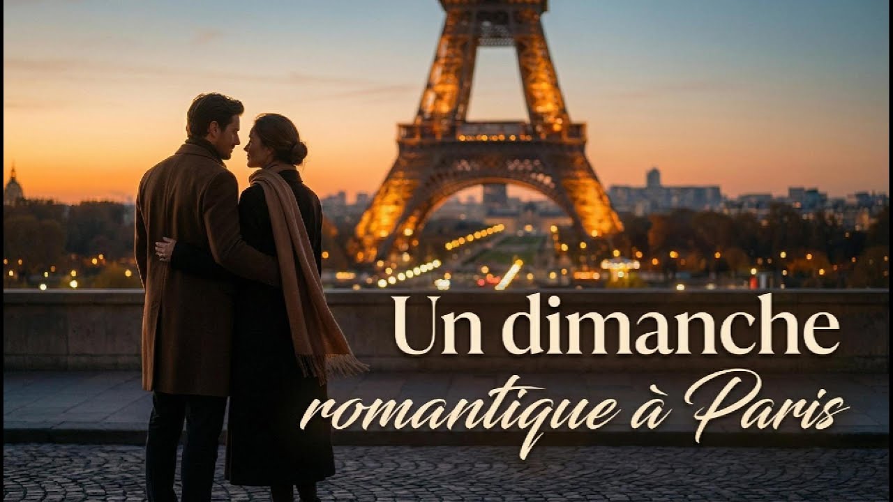 Романтическое воскресенье в Париже | Французский шансон 🇫🇷 | Романтическая песня о любви в Париже