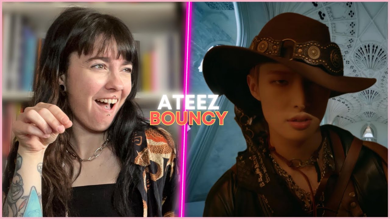 ATEEZ 'BOUNCY' (K-HOT CHILLI PEPPERS) - M/V REACTION FRANCAIS (ENG SUB)