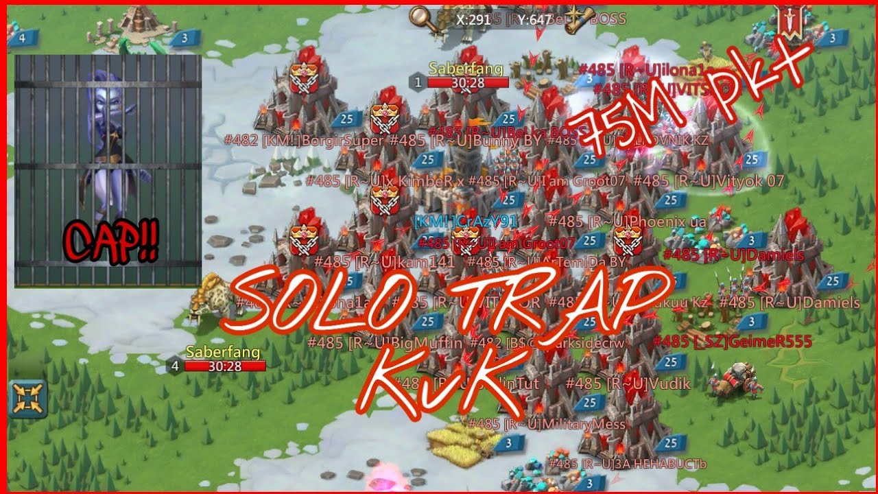Lords Mobile|🔥KvK🔥CrAzY TrAp vs 11K HERO PLAYER!!🔥🔥