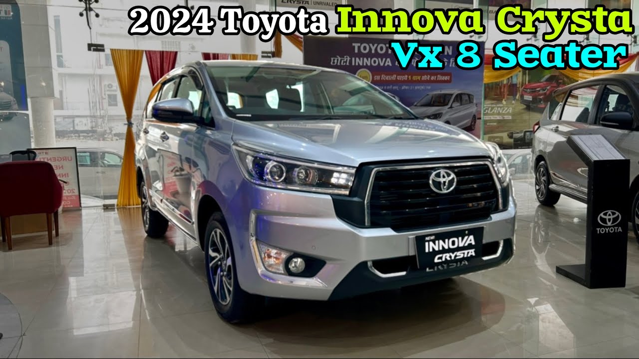 Toyota innova Crysta Vx 8 Seater जलवे में कमी नहीं ❤️ Innova Crysta 2024