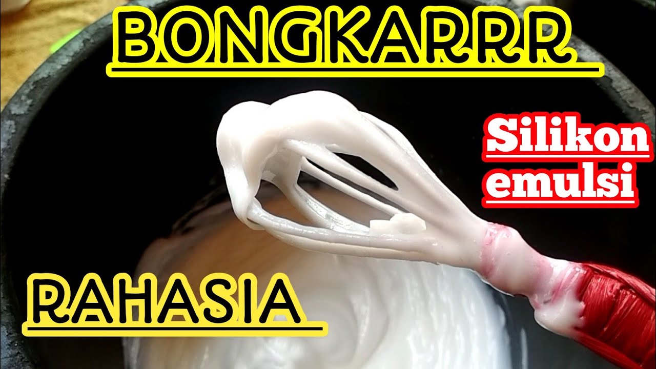 Cara Mudah Membuat Silkon_Emulsi Mudah...!!!