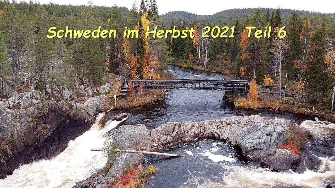 Schweden im Herbst 2021 Teil 6 - Unsere Stationen auf unserem Trip nach Norden
