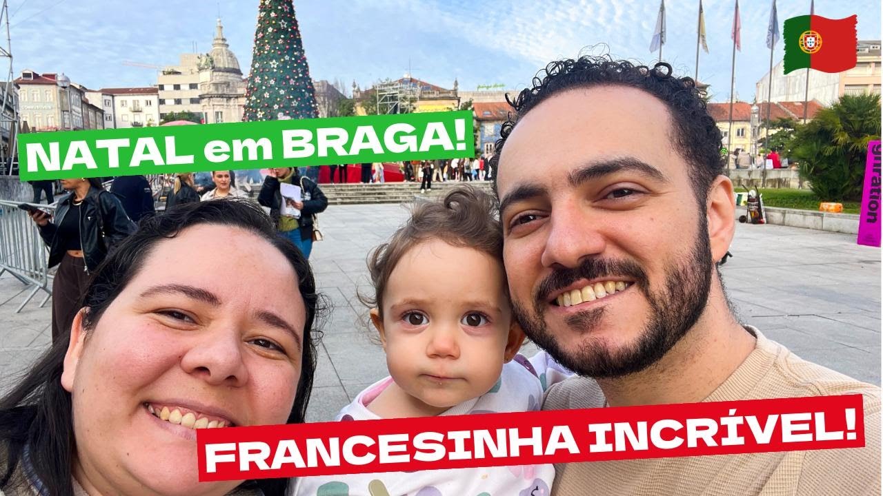 Natal em Braga 🎄✨ e A FAMOSA Francesinha