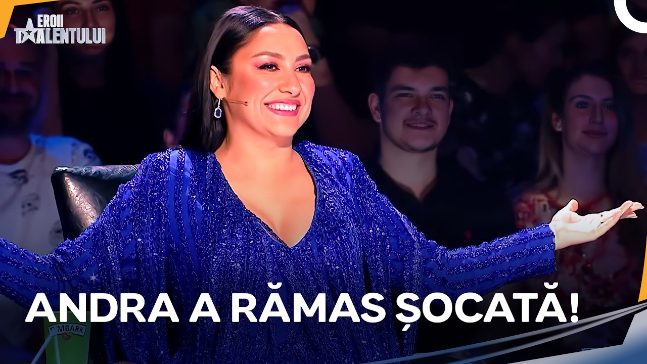 Momentul In Care Andra S-a Indrăgostit De Numărul Lor!  | Romanii au Talent