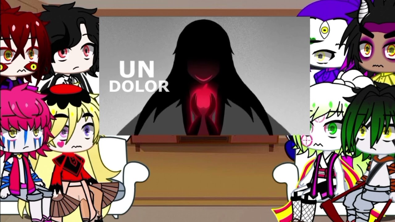 Las lunas superiores reacciona al Rap de dios de hazbin hotel