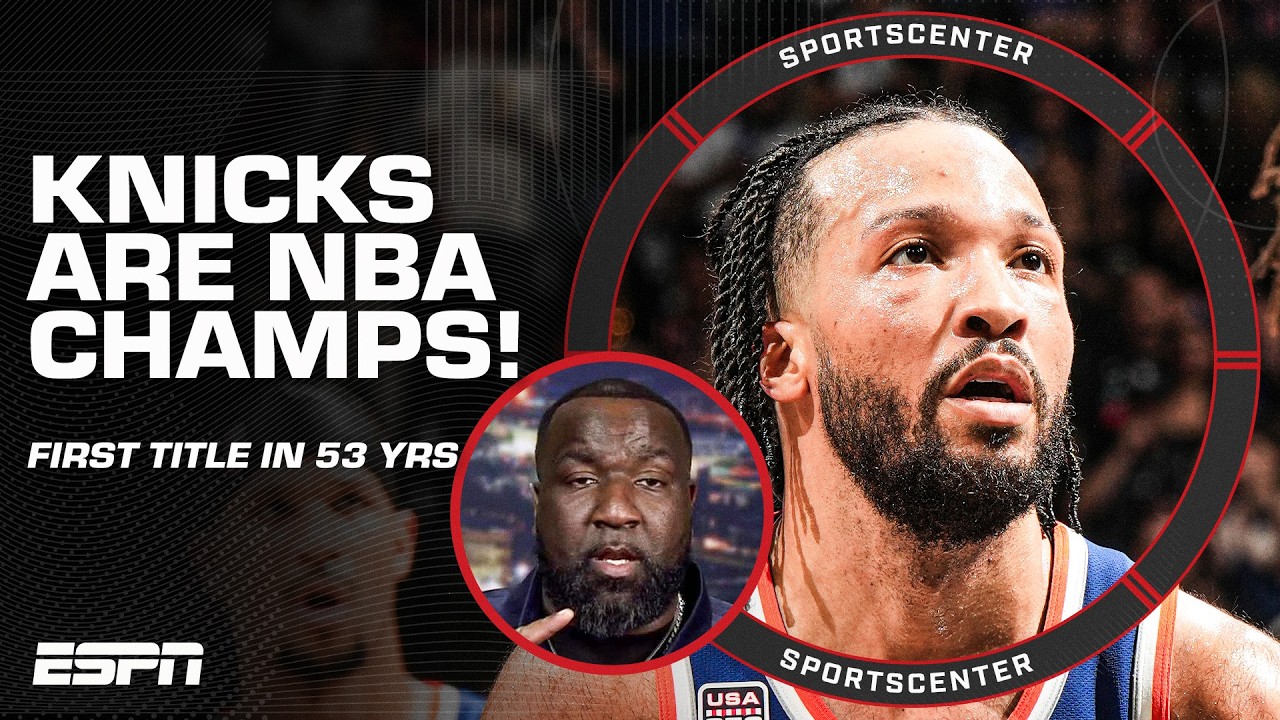 'THE GREATEST KNICK OF ALL TIME&rsquo; 🔥 Perk on Brunson leading the Knicks to NBA title | SportsCenter