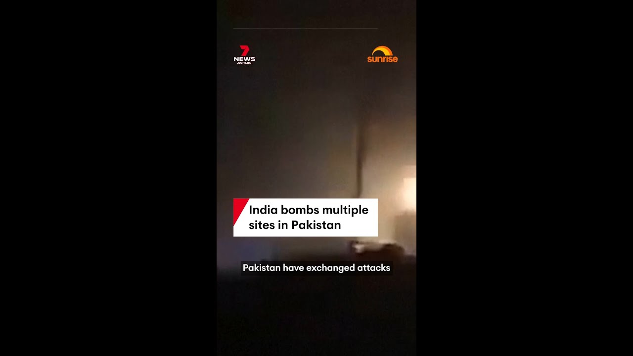India bombs multiple sites in Pakistan