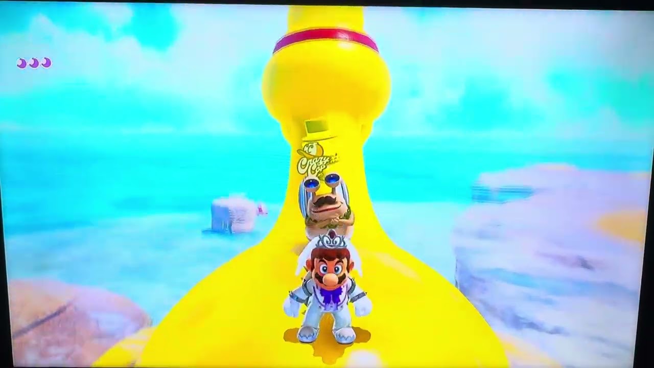 Exploring the surface and underwater places | Super Mario Odyssey 