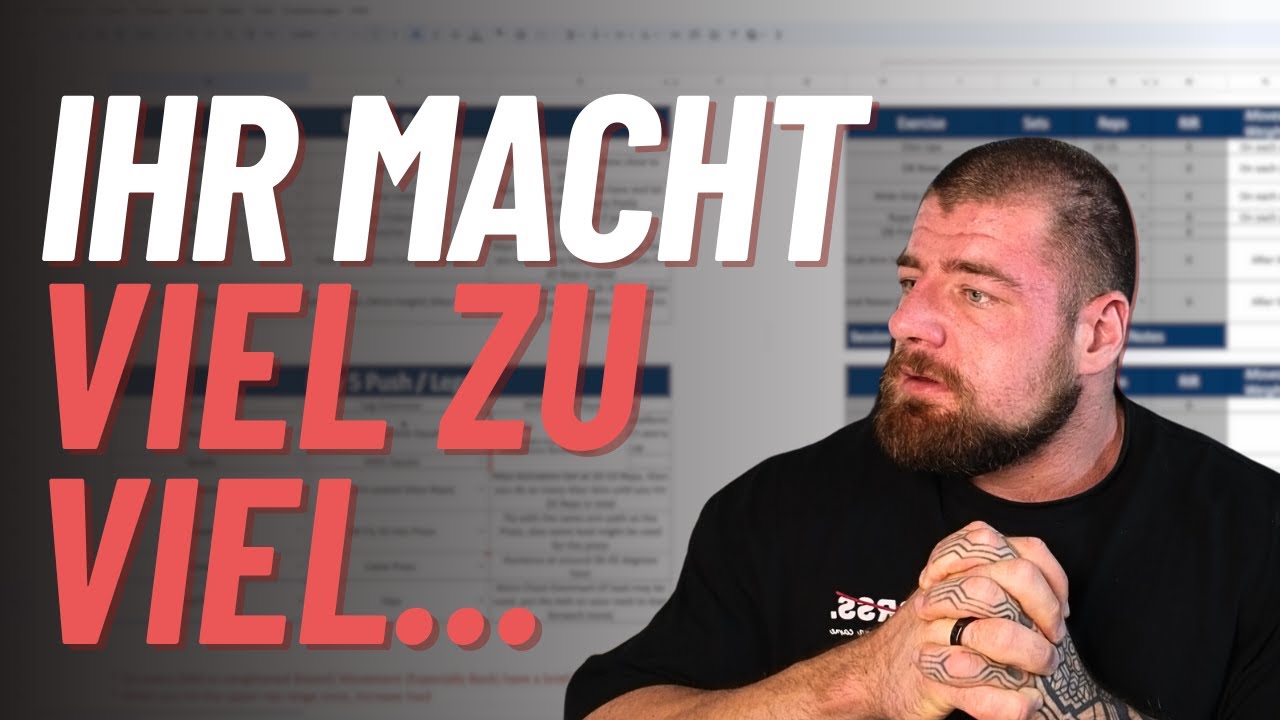 Ich analysiere eure Trainingsprogramme (Harte Kritik) | Programme zerpflücken mit Christian Kuess