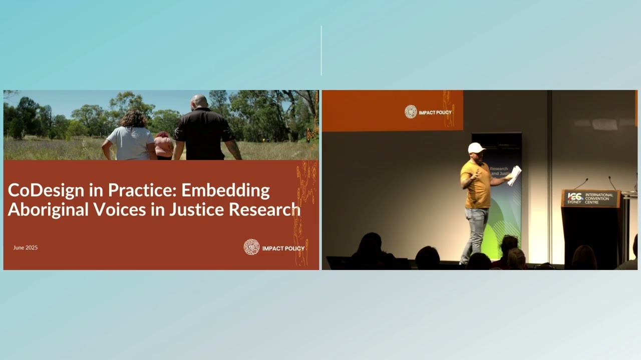 CoDesign in Practice: Embedding Aboriginal Voices in Justice Research