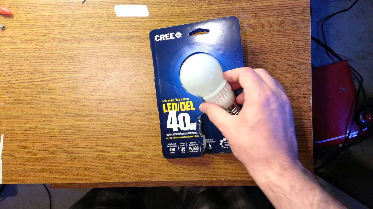 Cree 40 watt equivalent LED bulb review