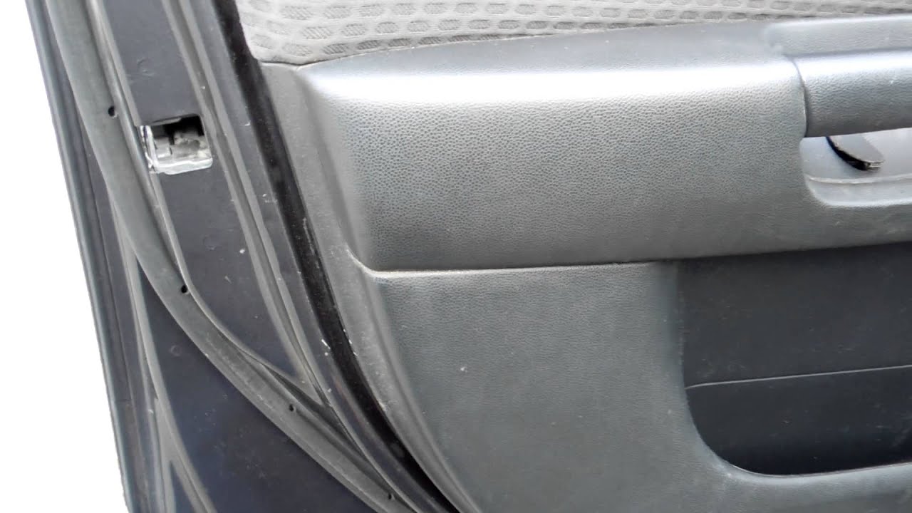 how to remove door skin pannel and install or replace speakers mazda 3 2006