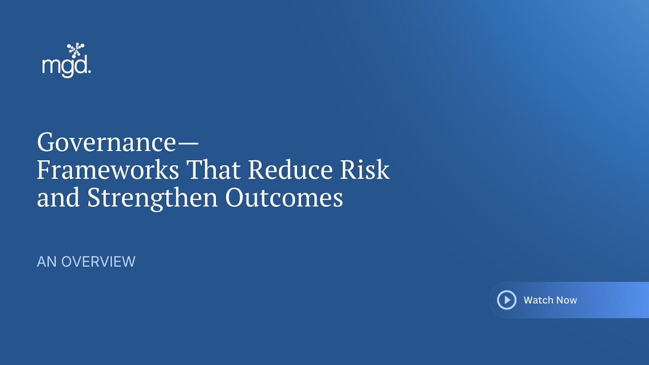 Governance - An Overview