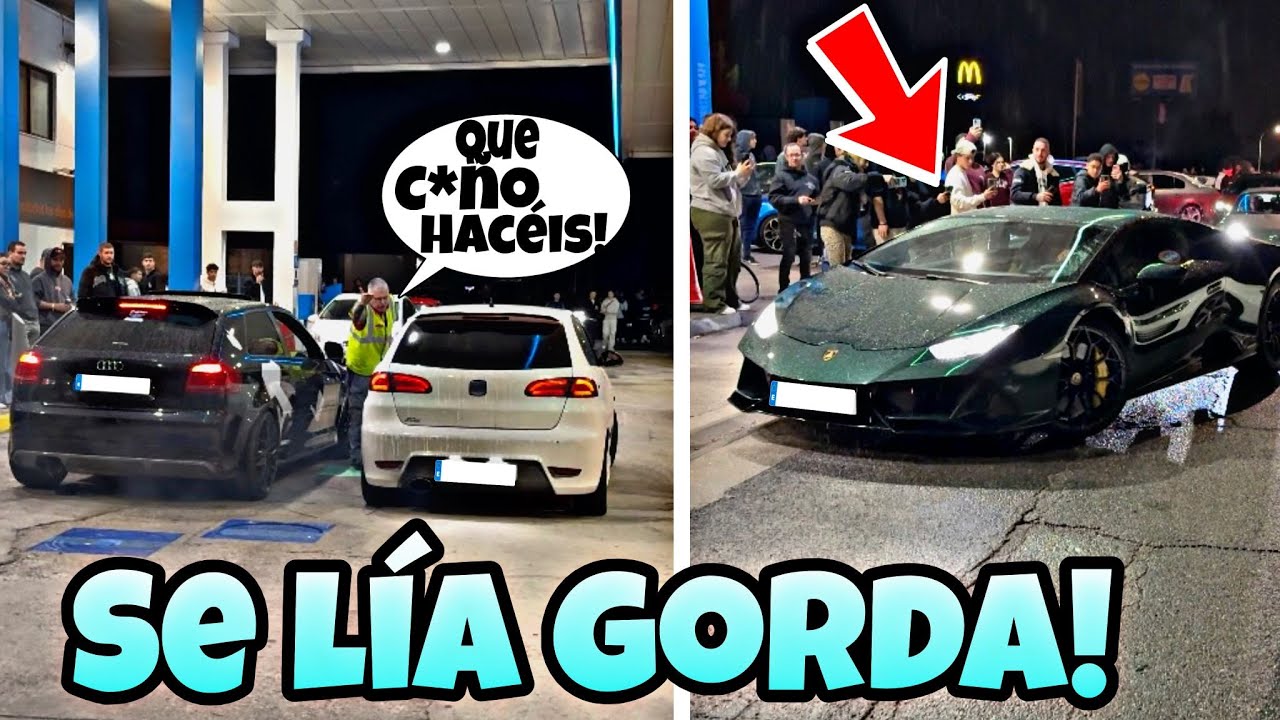 SE LIA GORDA en MADRID! | ¡El McDonald’s desata el CAOS en la KDD de coches más BRUTAL! 🚗