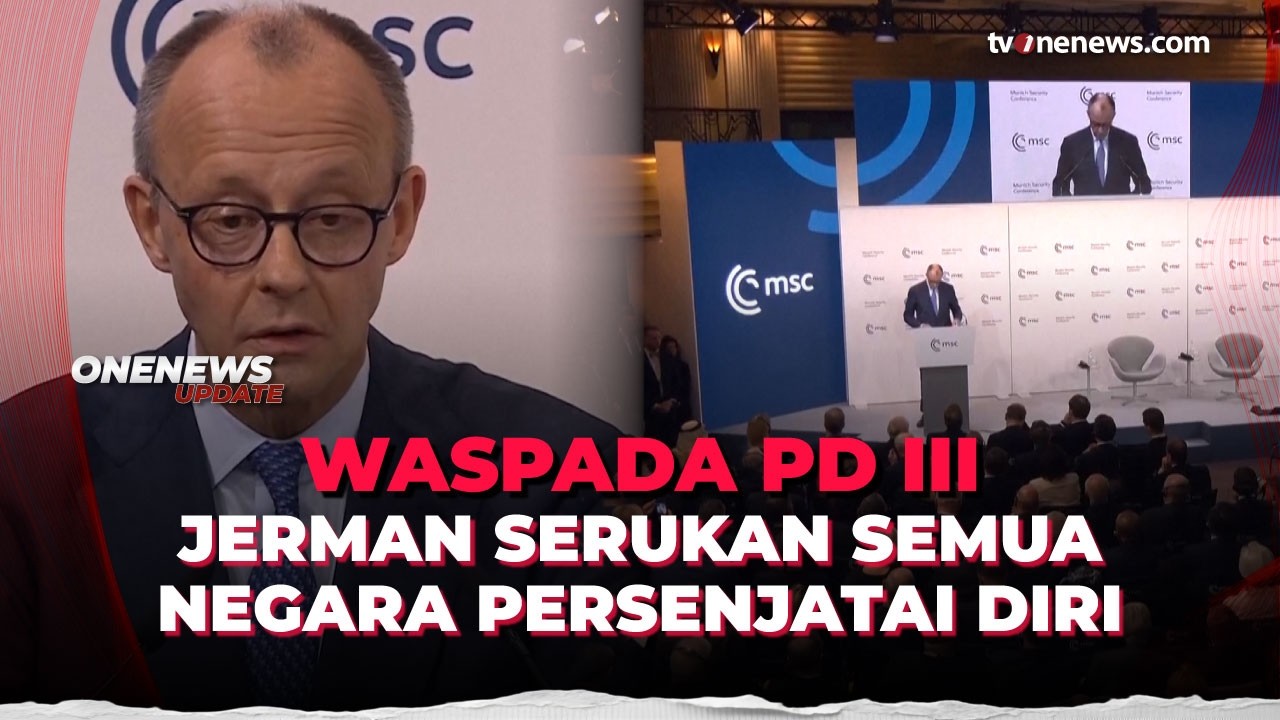 Jerman Serukan Semua Negara Persenjatai Diri, Kenapa?  | OneNews Update