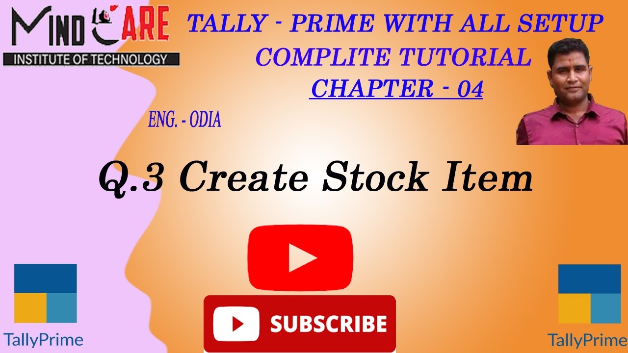 How To Create Stock Item