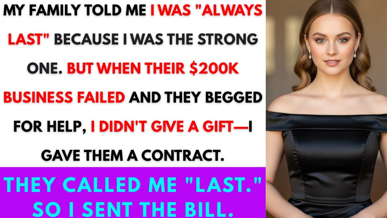 My Parents Said “You’re Always Last.” So When They Went Broke, I Treated Them Like A Bank.